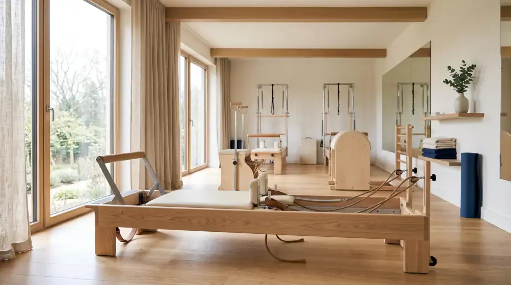 Reformer de Pilates dans le studio La Voie du Pilates à Besançon